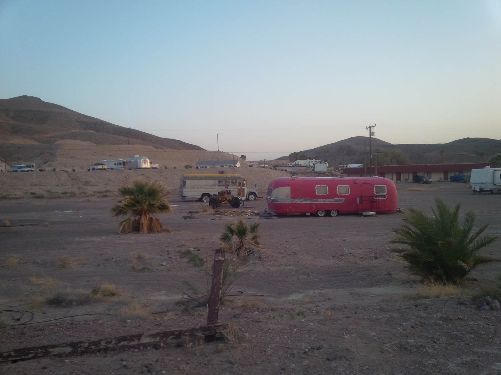 Deacon J.'s photo of rv camping at Tecopa Hot Springs Resort near Baker, CA