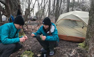 Camping near Siler Bald: Wayah Bald Shelter, Nantahala National Forest, North Carolina