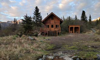 Camping near Gwins Lodge: Trout Lake Cabin, Cooper Landing, Alaska