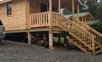 Joan K.'s photo of a cabin at Rose Point Park Cabins & Camping near Glenshaw, PA