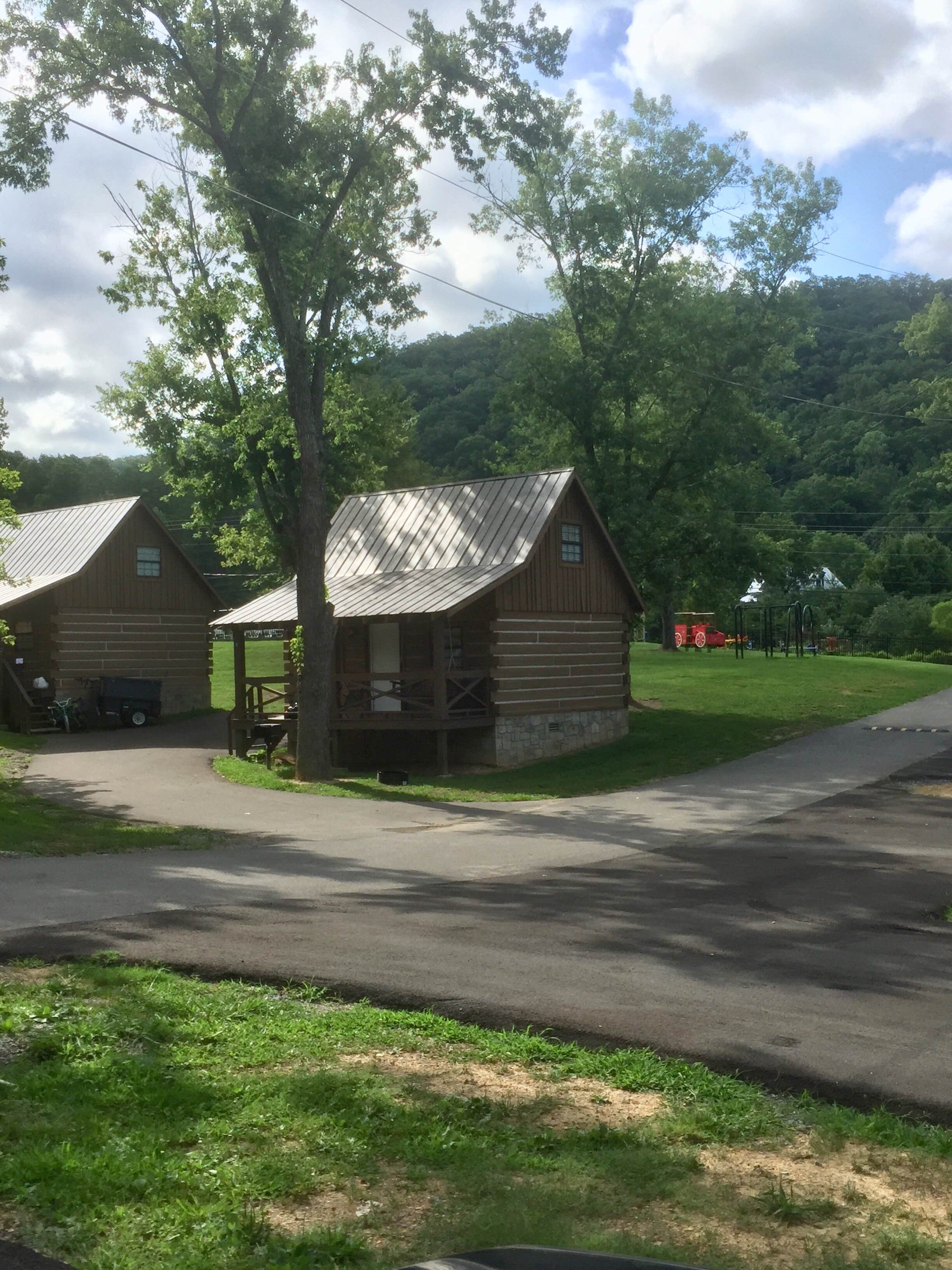 Rich H.'s photo of glamping accommodations at Gateway RV Campground - Tennessee near Talbott, TN