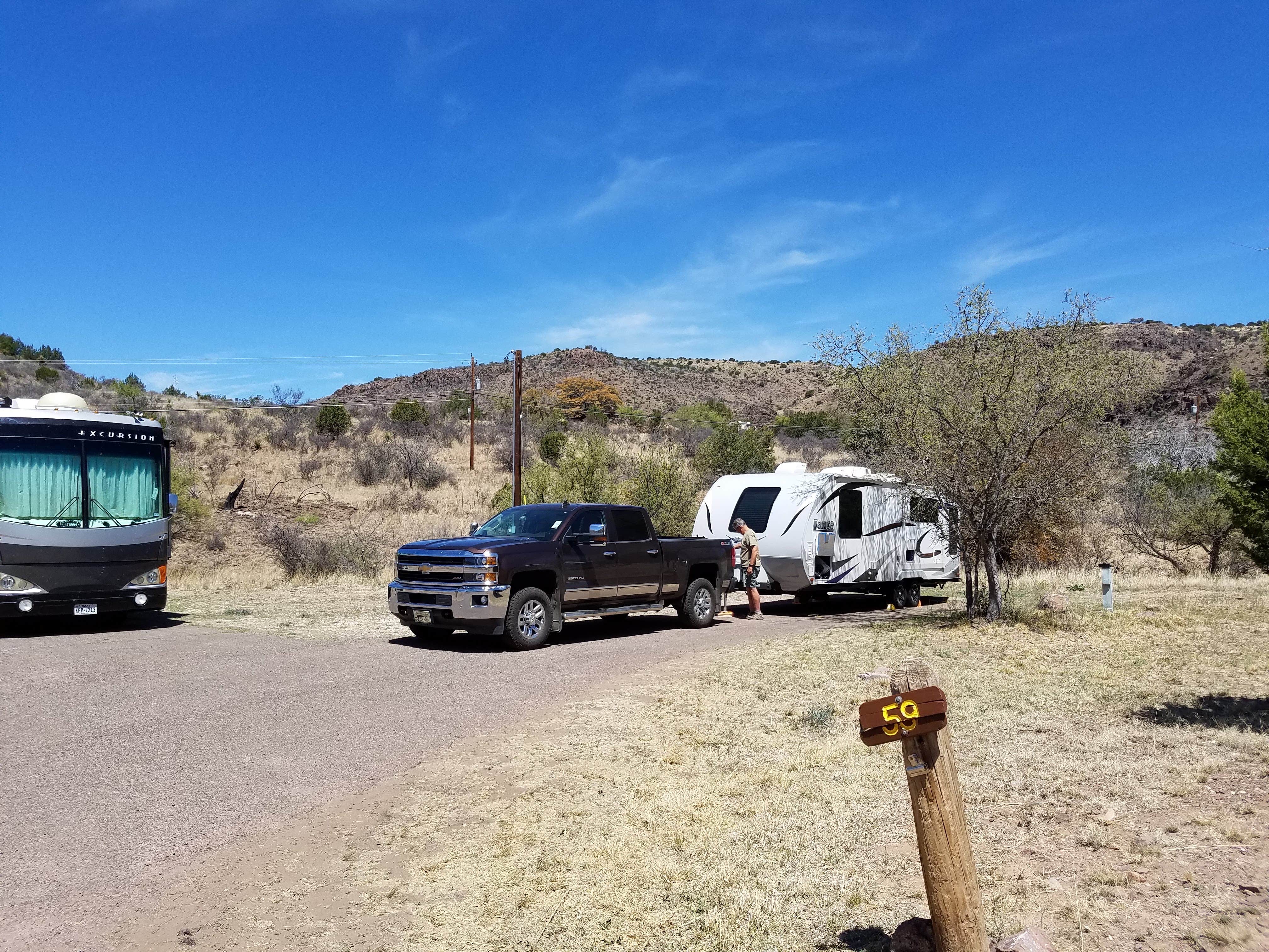Annell N.'s photo of rv camping at Davis Mountains State Park Campground near Fort Davis, TX
