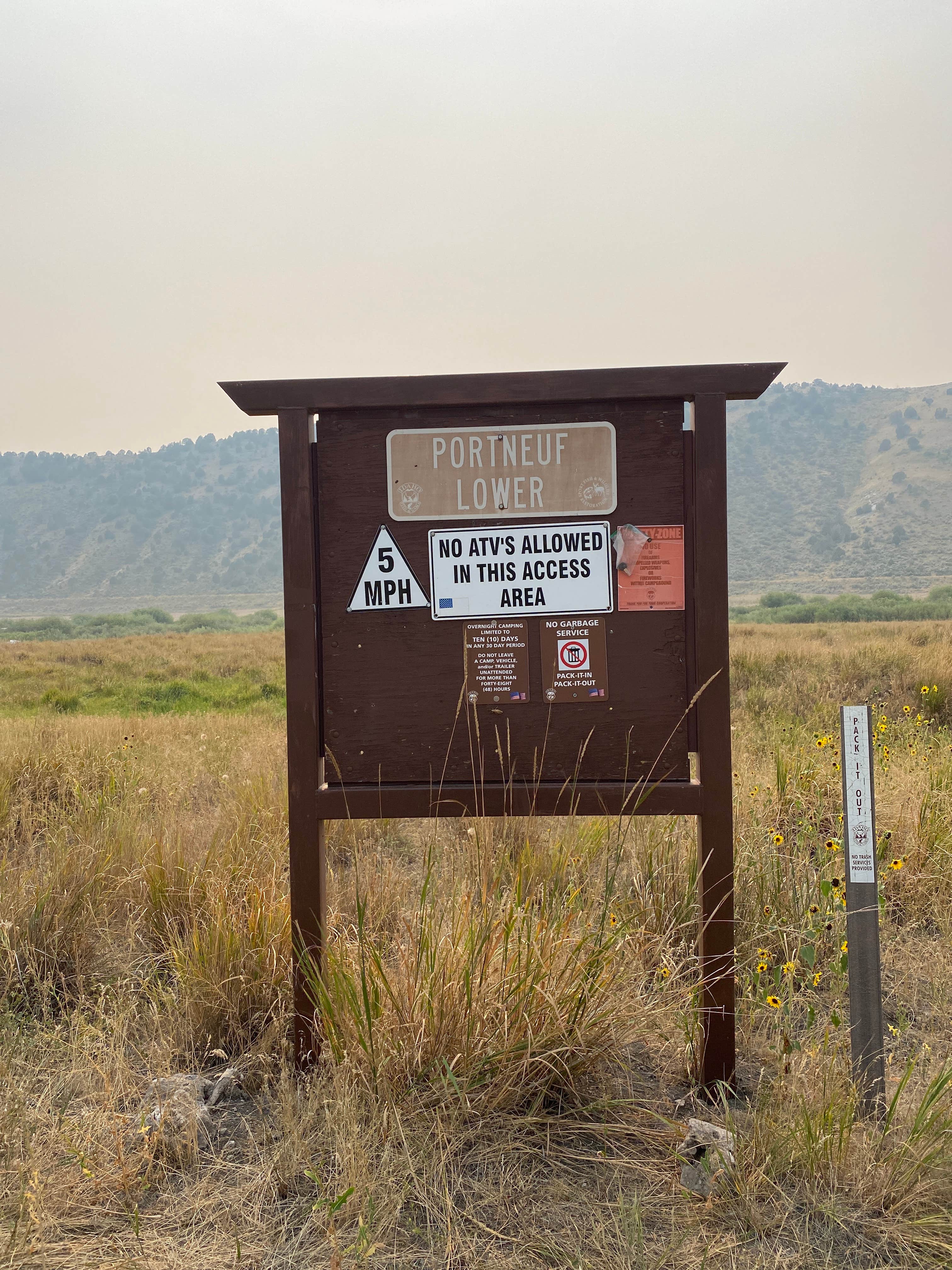 Camper-submitted photo at Lower portneuf campground near Lava Hot Springs, ID