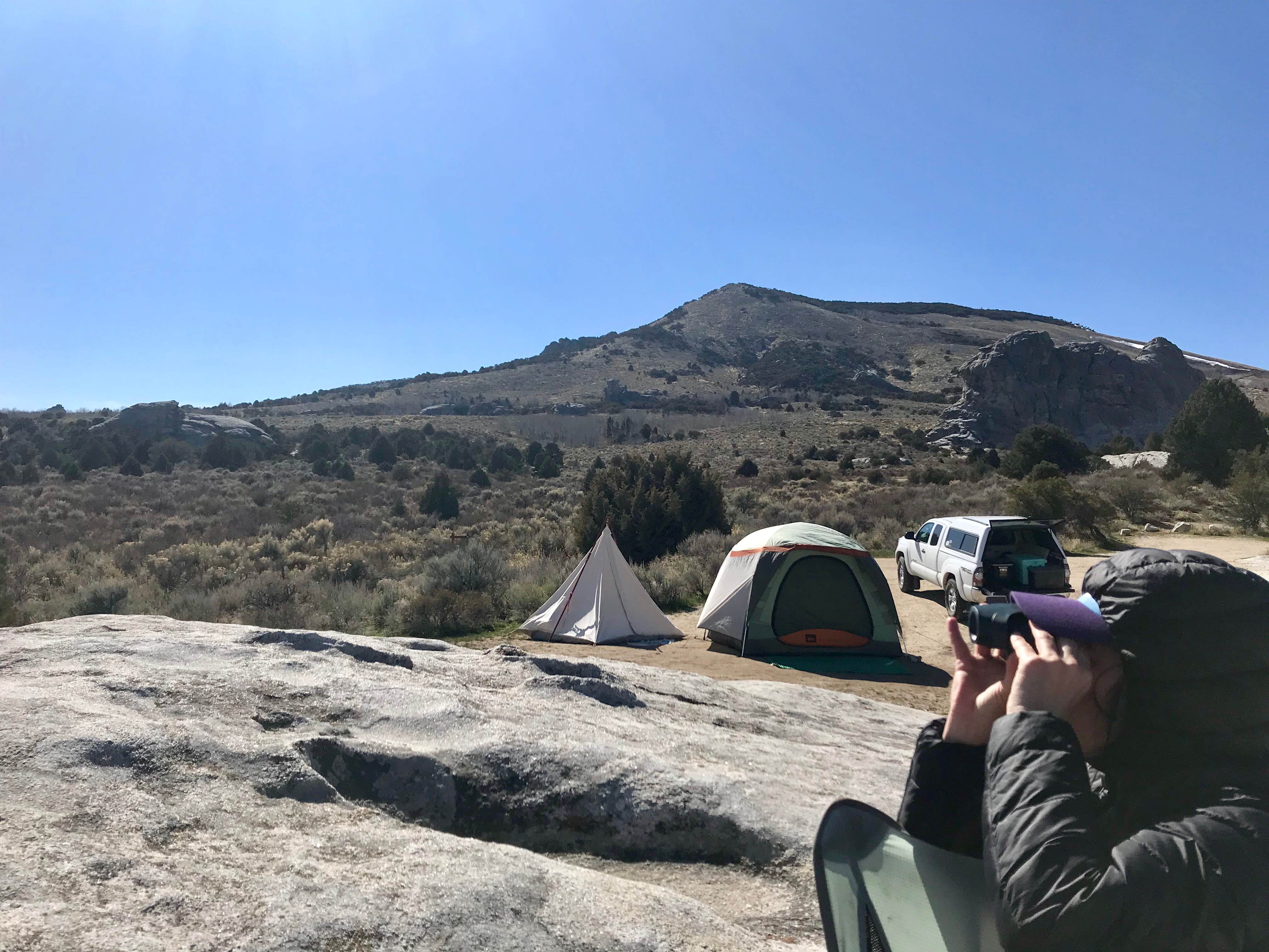 Amy C.'s photo at City of Rocks Campground — City of Rocks Natural Reserve near Oakley, ID