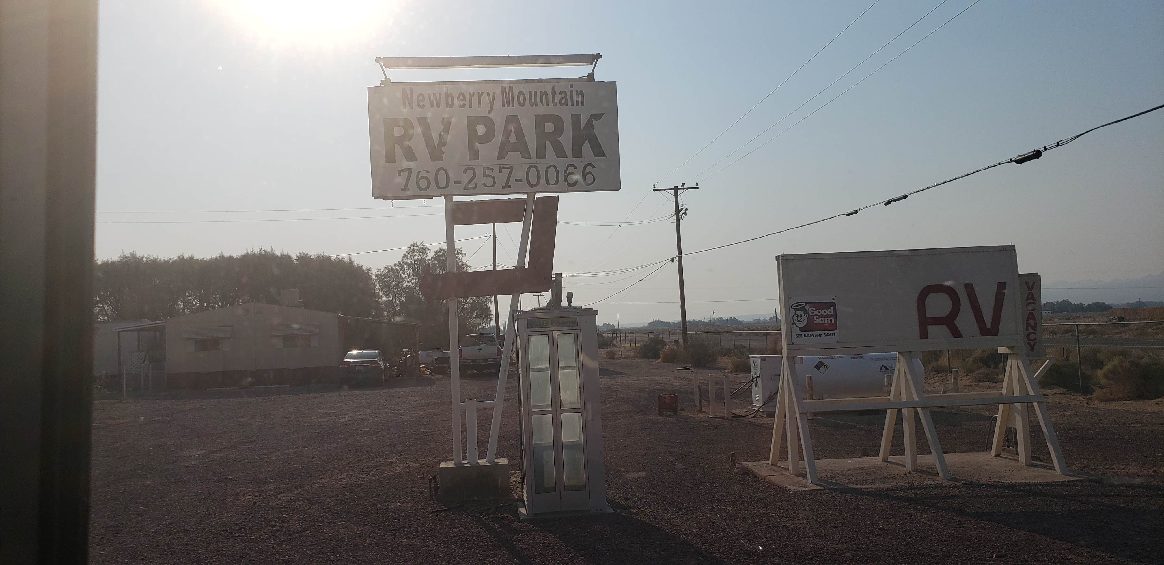Camper-submitted photo at Newberry Mountain RV Park near Calico, CA