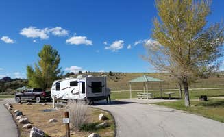 Annell N.'s photo of rv camping at Painted Rocks Campground — Yuba State Park near Lynndyl, UT