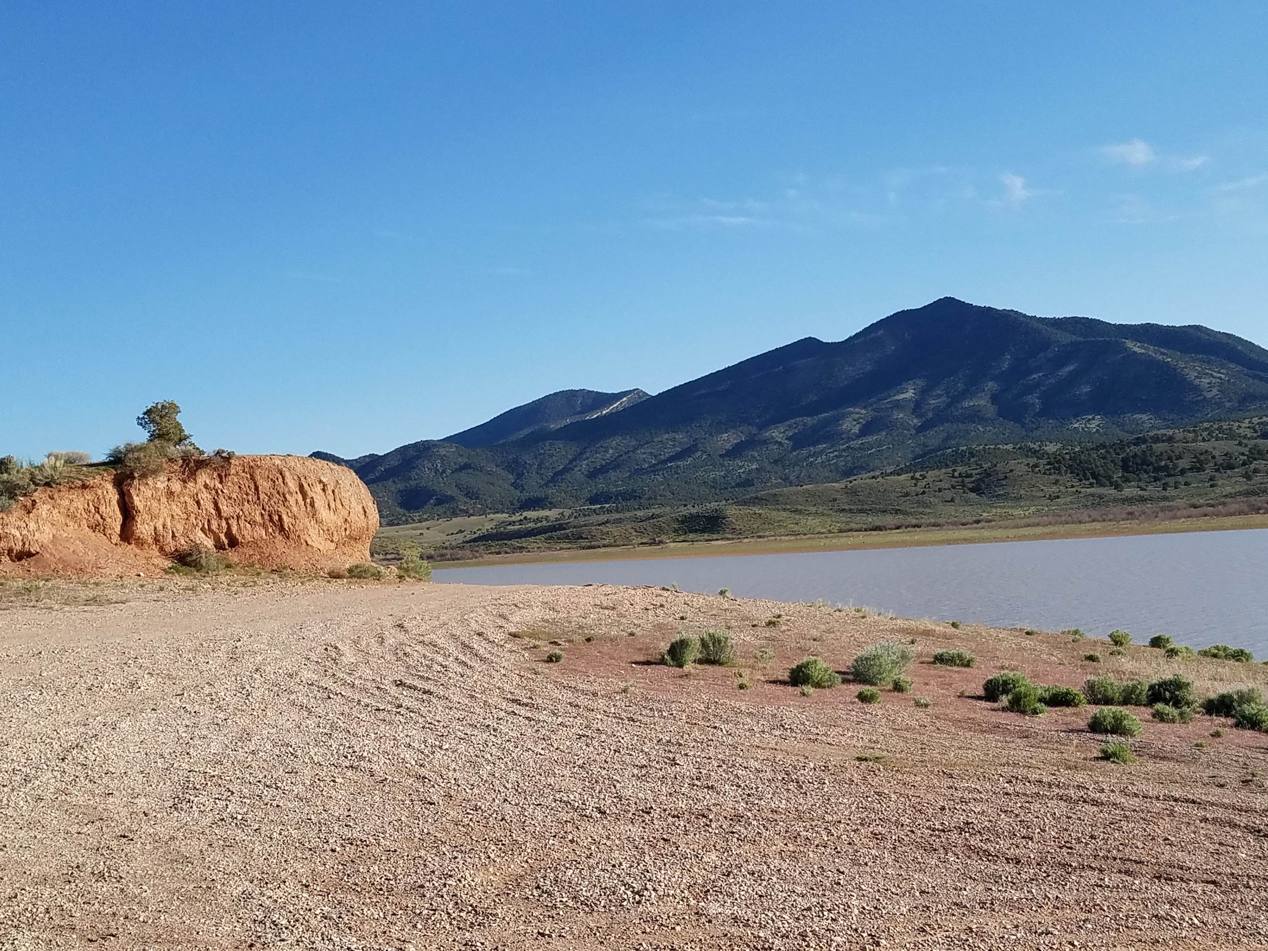 Camper-submitted photo at Painted Rocks Campground — Yuba State Park near Fairview, UT
