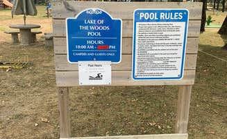 Laura B.'s photo at Lake of the Woods Campground near Omro, WI