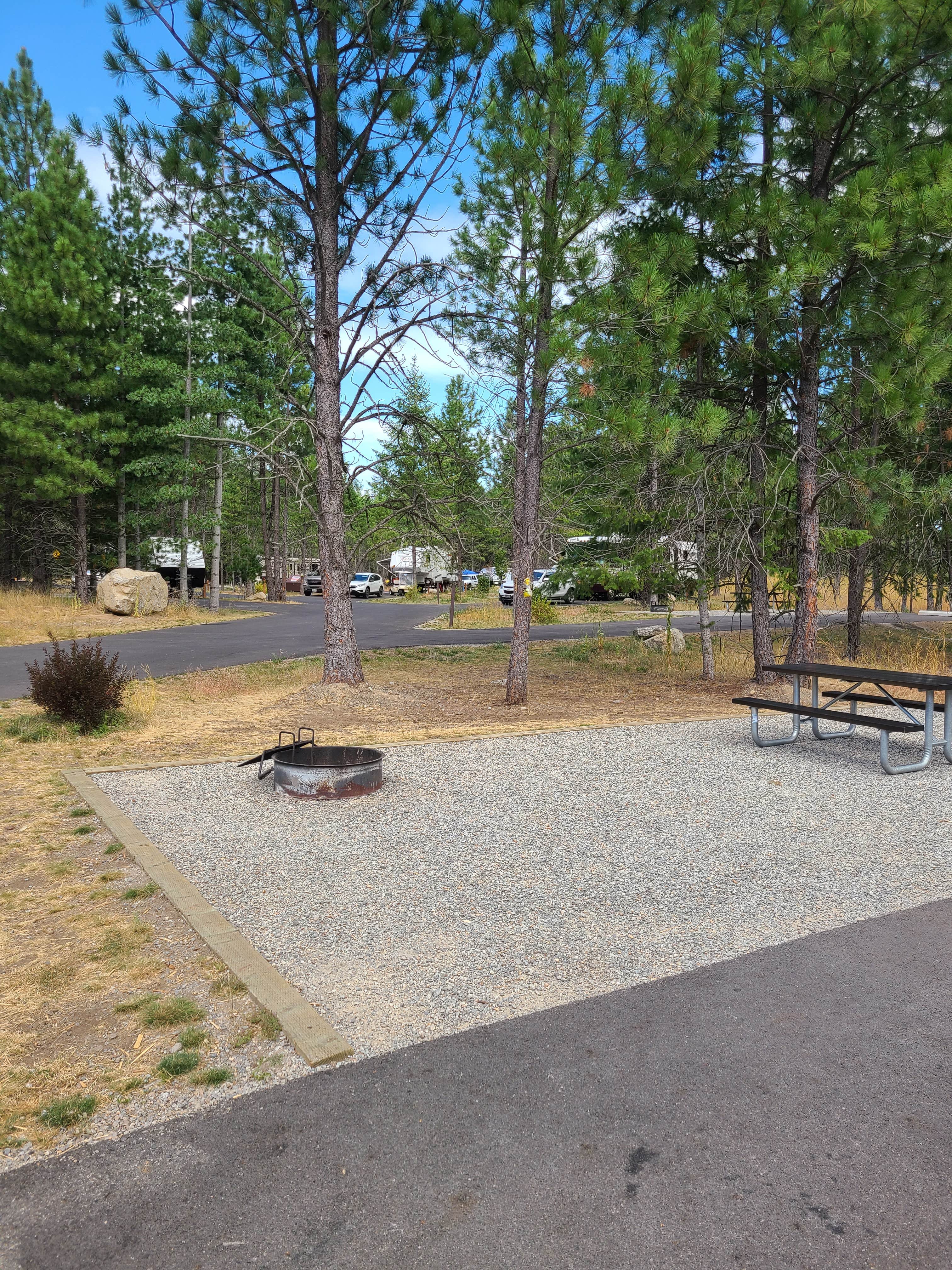 Camper-submitted photo at Gilmore Campground — Farragut State Park near Cocolalla, ID
