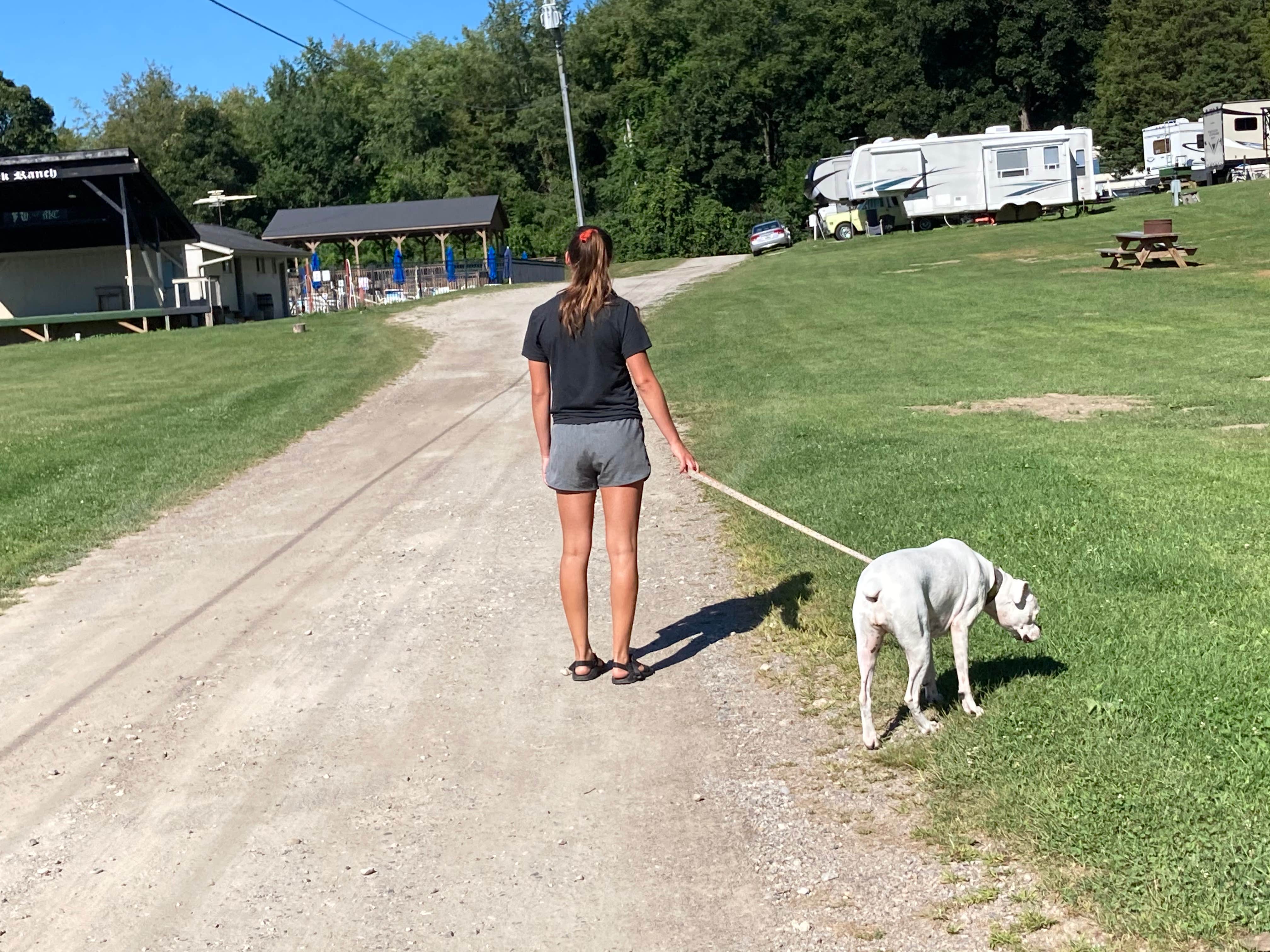 Lisa D.'s photo of rv camping at Hell Creek Ranch & Campground near Dearborn Heights, MI
