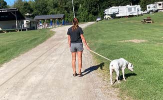 Lisa D.'s photo of camping with pets at Hell Creek Ranch & Campground near Okemos, MI