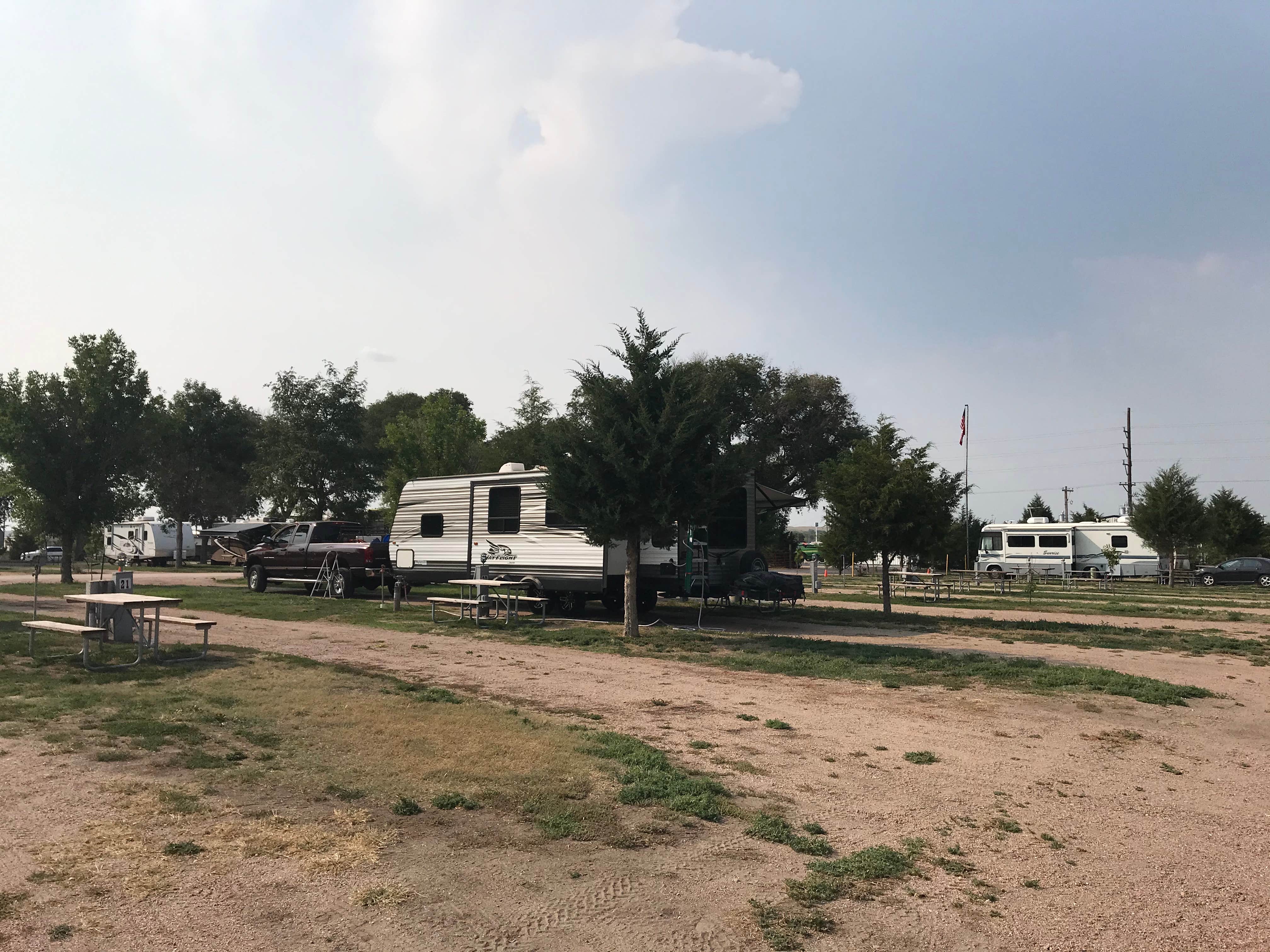 Kelly B.'s photo of rv camping at Ogallala Tri-Trails KOA near Lewellen, NE