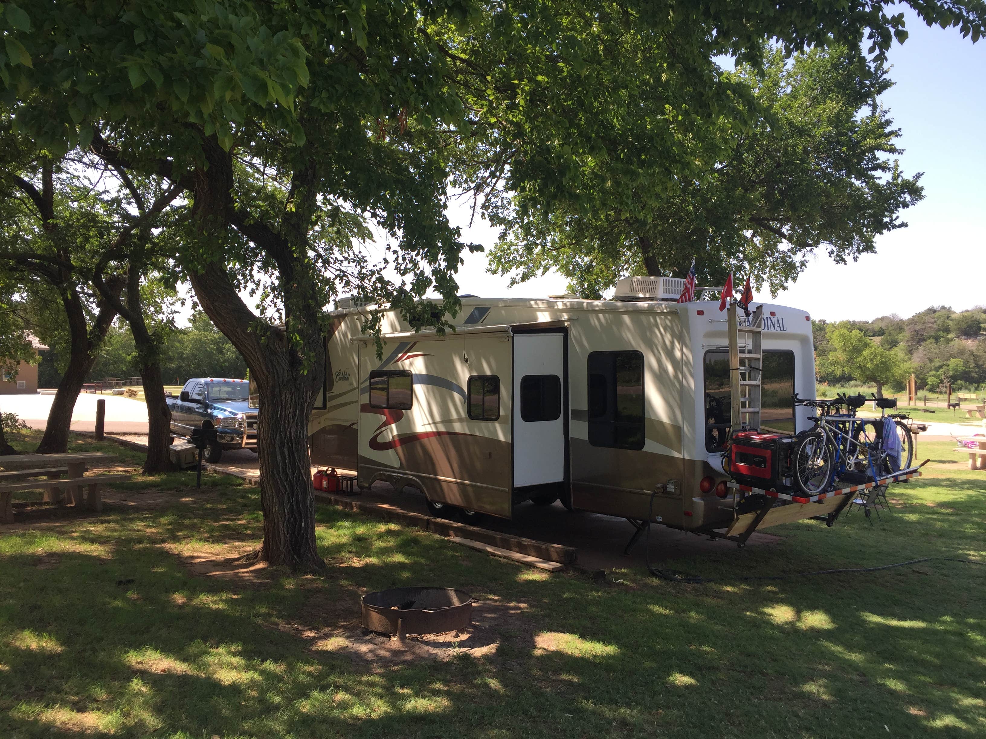 Brian F.'s photo of rv camping at Roman Nose State Park — Roman Nose State Resort Park near Watonga, OK