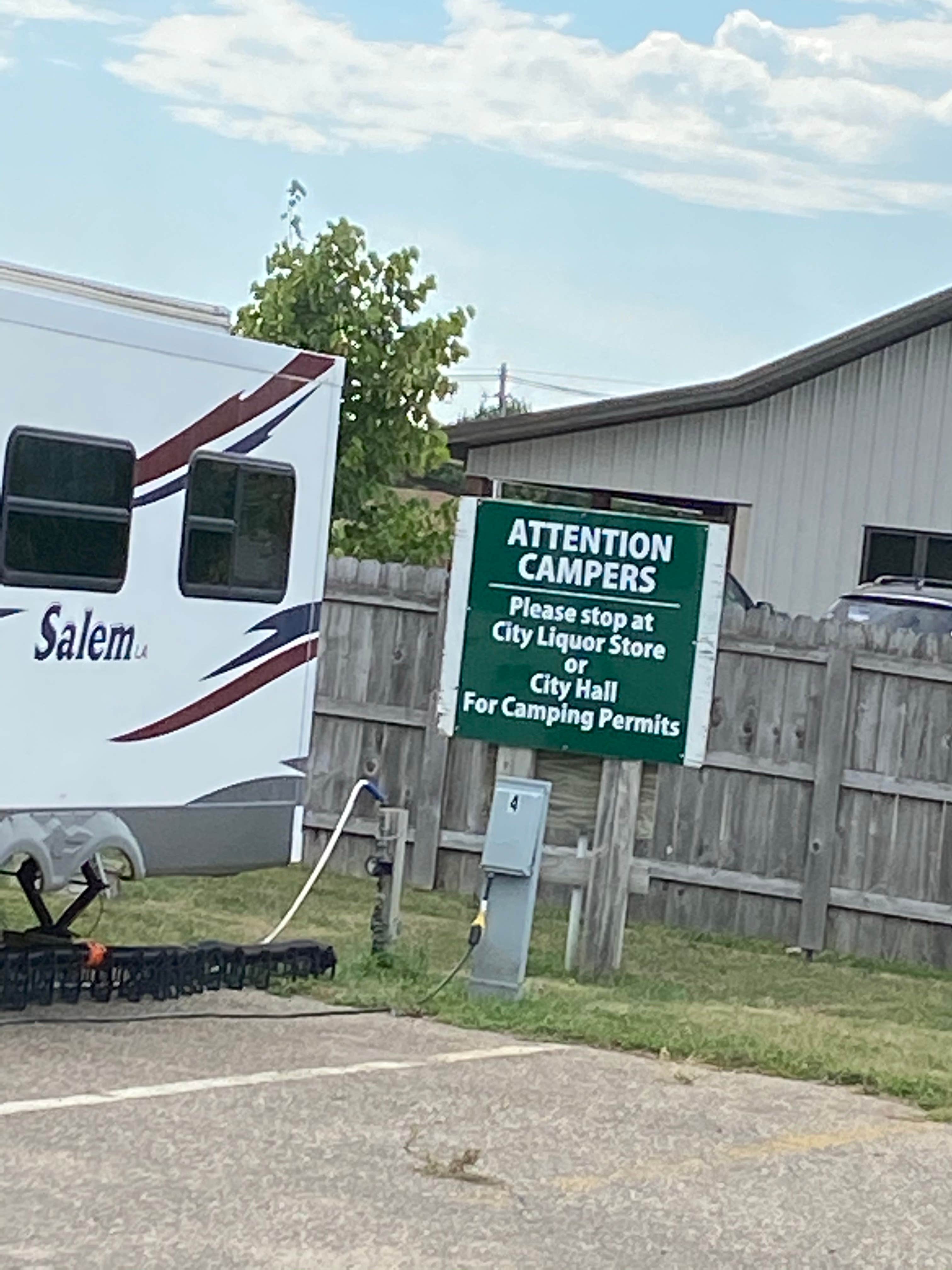 Camper submitted image from Webster City Park - 1