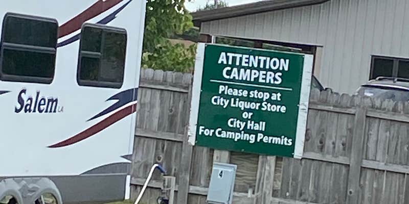Camper submitted image from Webster City Park