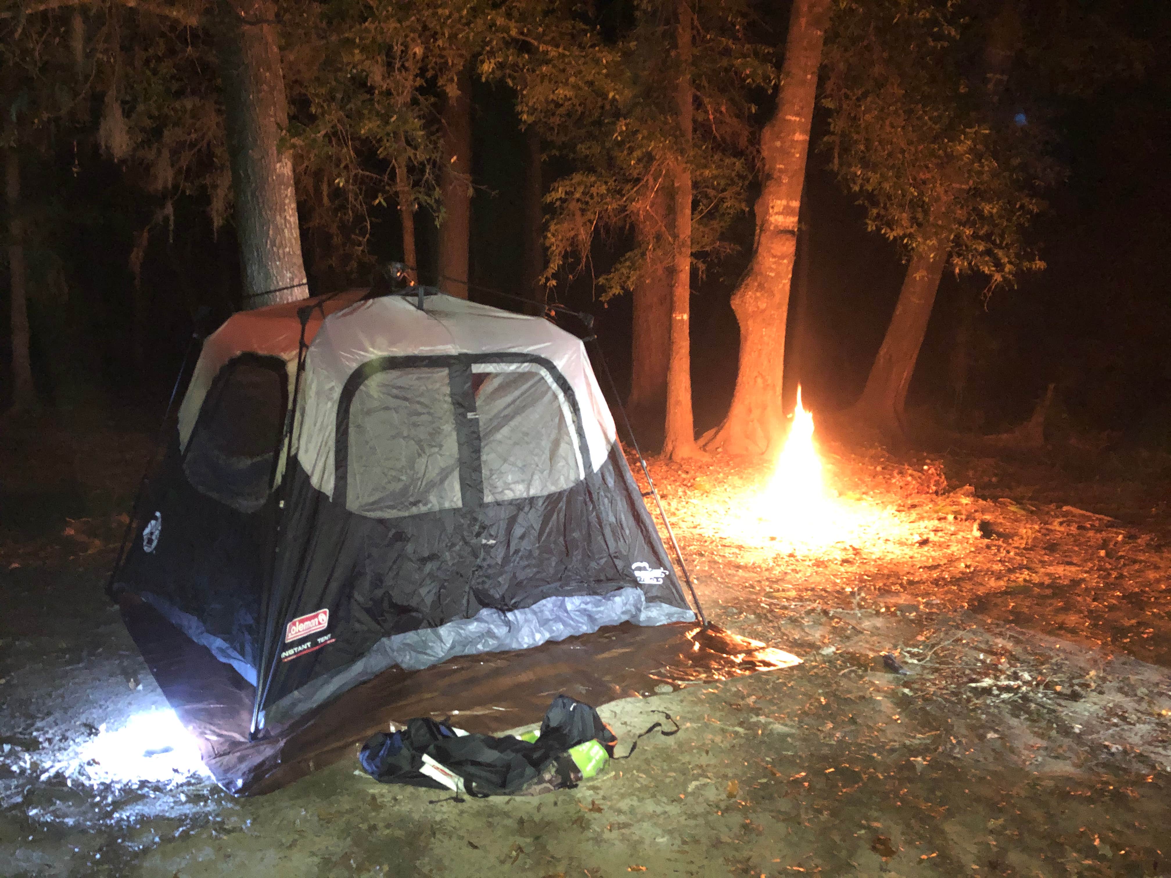 David S.'s photo of tent camping at Holly Bluff Campground near Alto, TX