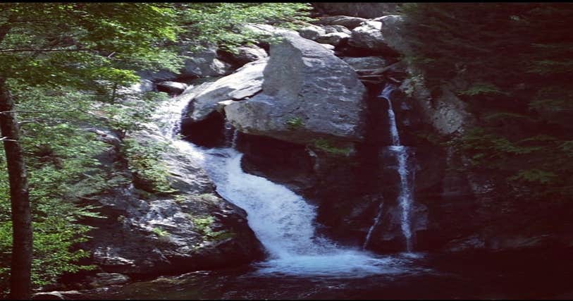 Camping near bash outlet bish falls