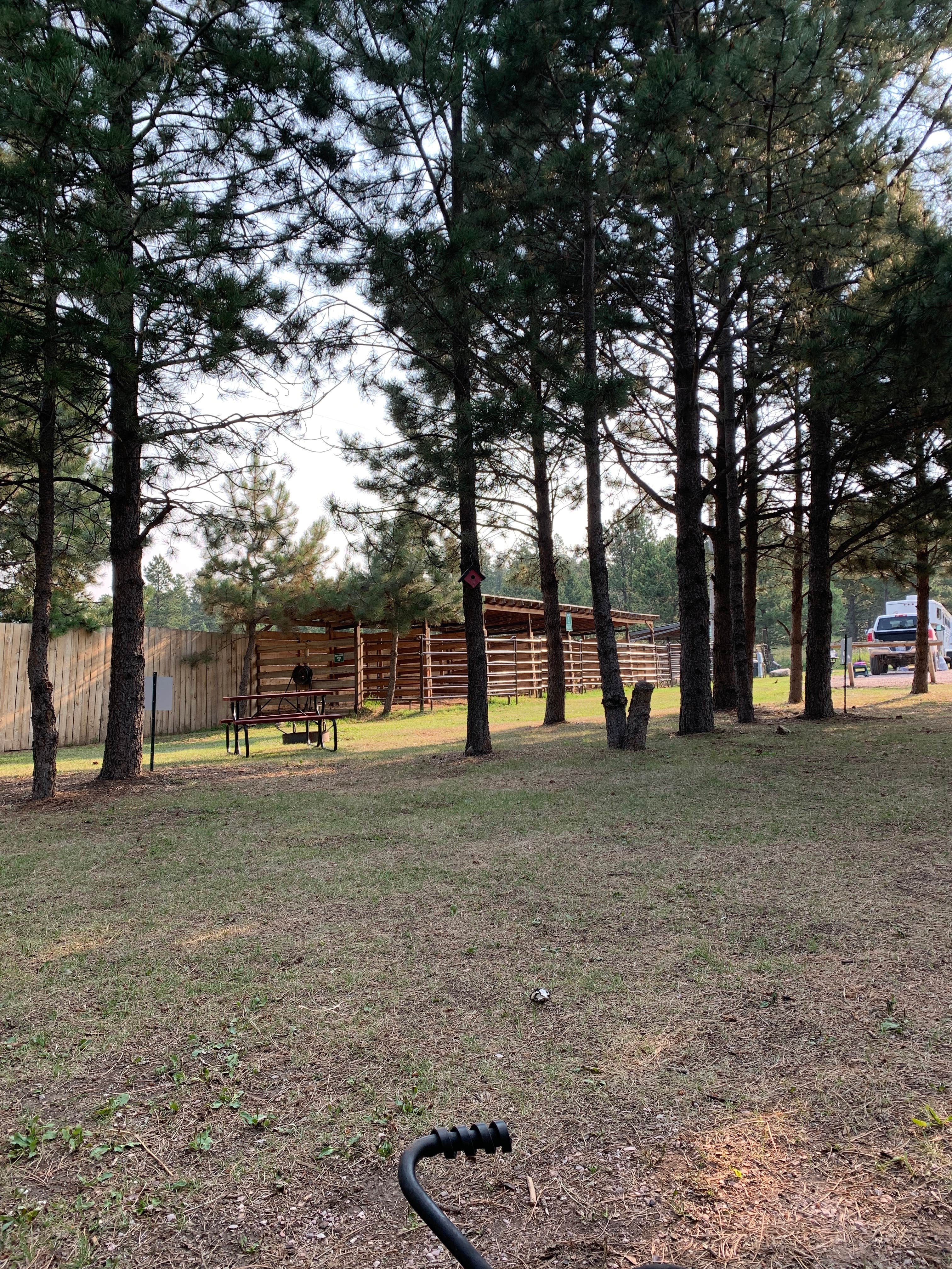Anna H.'s photo of a cabin at Broken Arrow Horse and RV Campground near Newcastle, WY