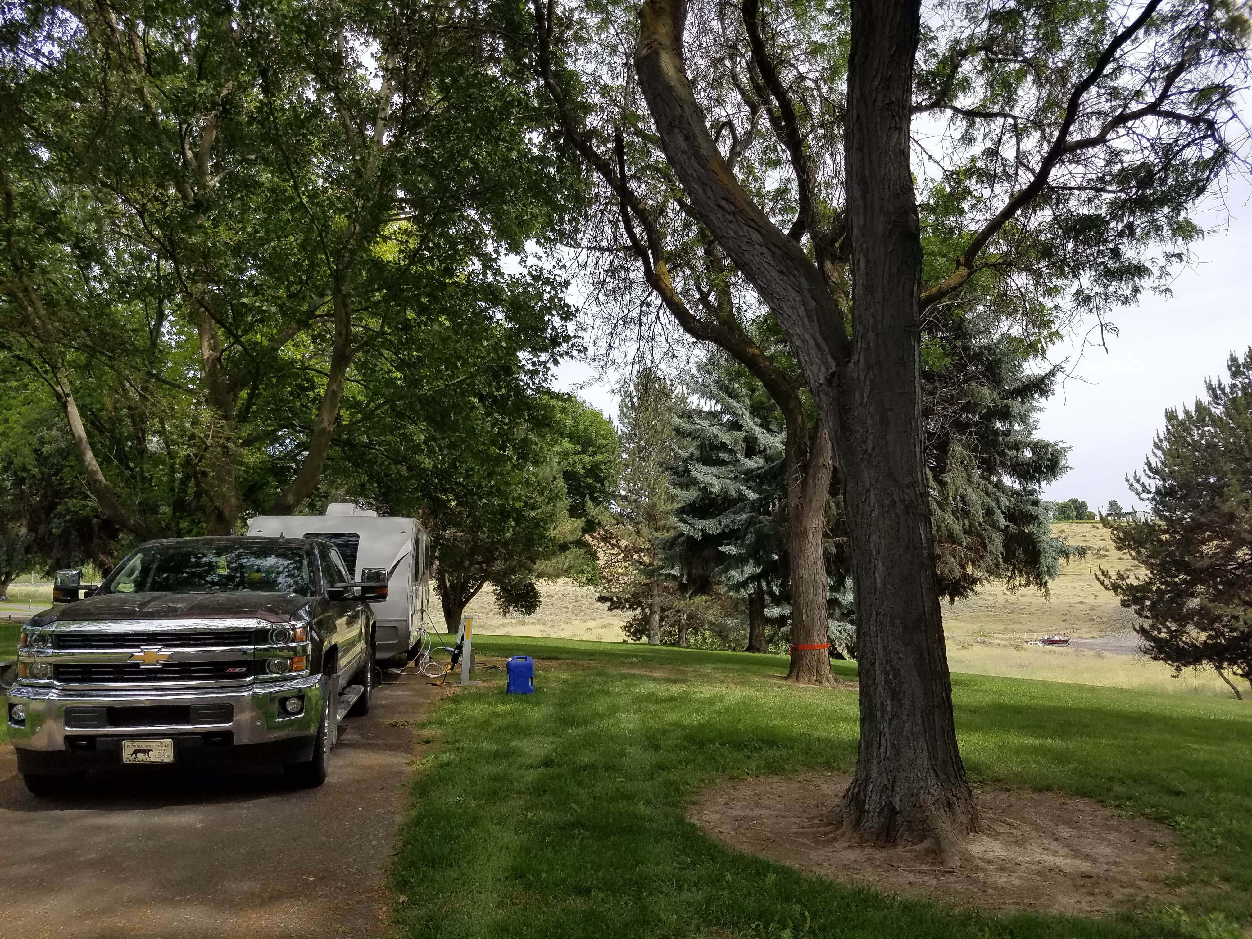 Camper submitted image from COE Lake Sacajawea Charbonneau Park - 2