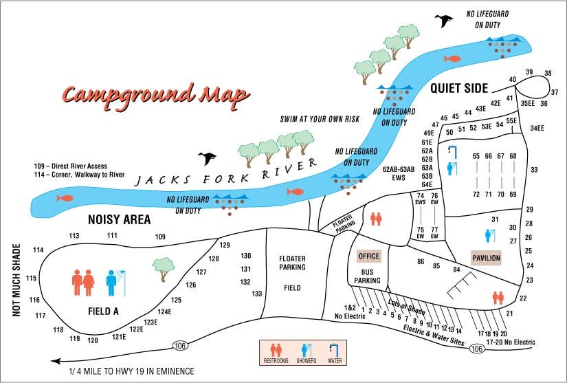 Jacks Fork Canoe Rental and Campground | The Dyrt