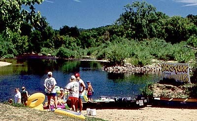 Camper submitted image from Jacks Fork Canoe Rental and Campground - 3