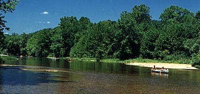 Camper submitted image from Jacks Fork Canoe Rental and Campground - 2