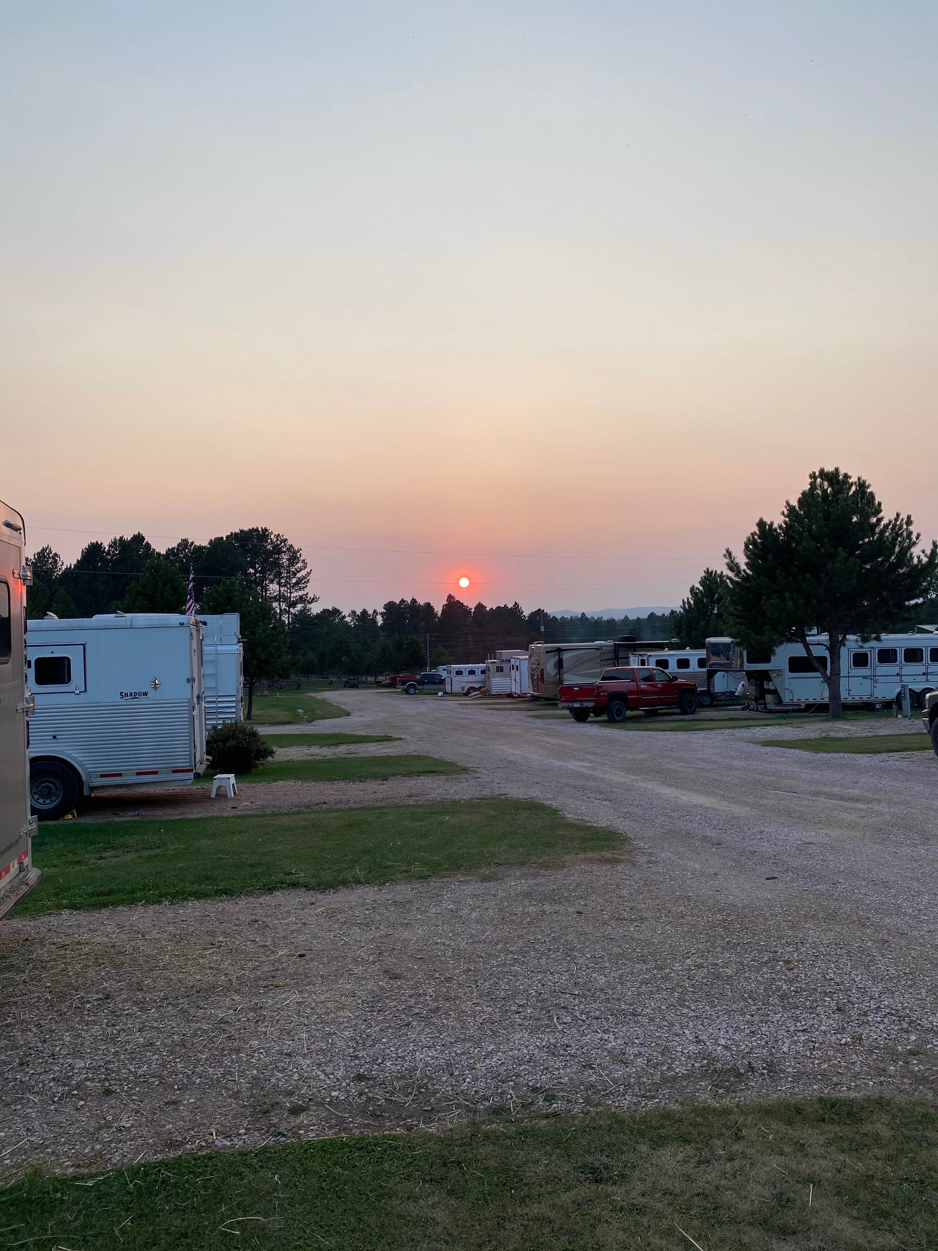 Rebekah S.'s photo of rv camping at Broken Arrow Horse and RV Campground near Wind Cave National Park