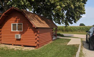 Danielle C.'s photo of glamping accommodations at Grand Island KOA in Nebraska