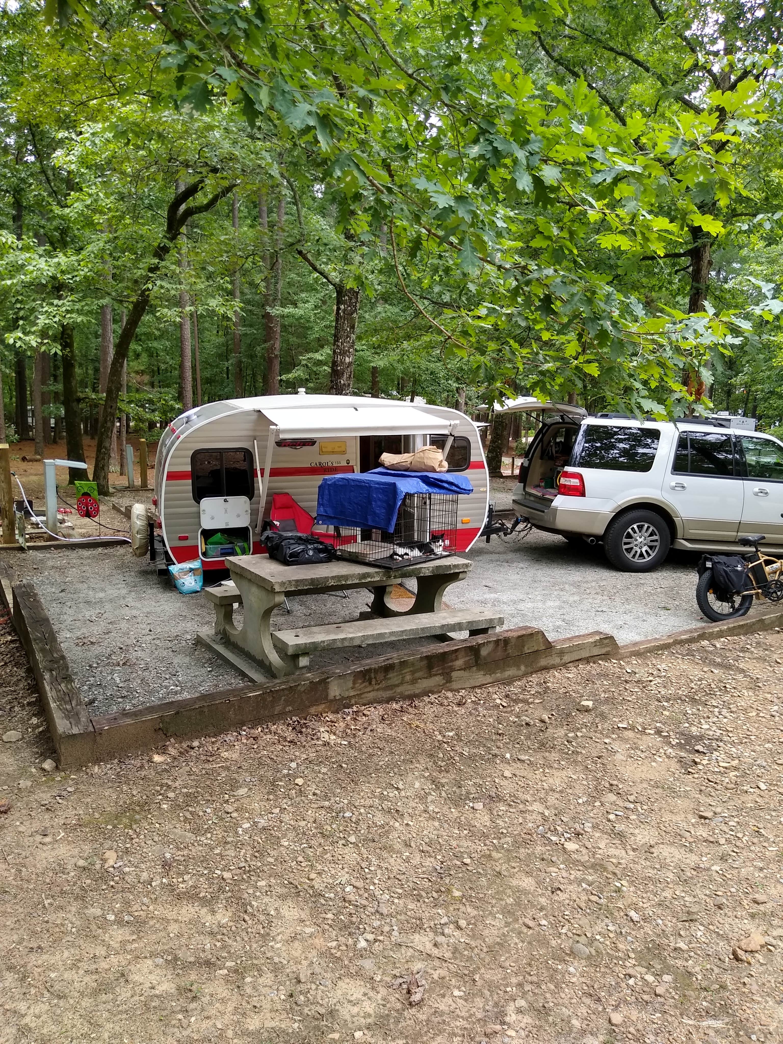 Carol L.'s photo of rv camping at Franklin D Roosevelt State Park Campground near Warm Springs, GA