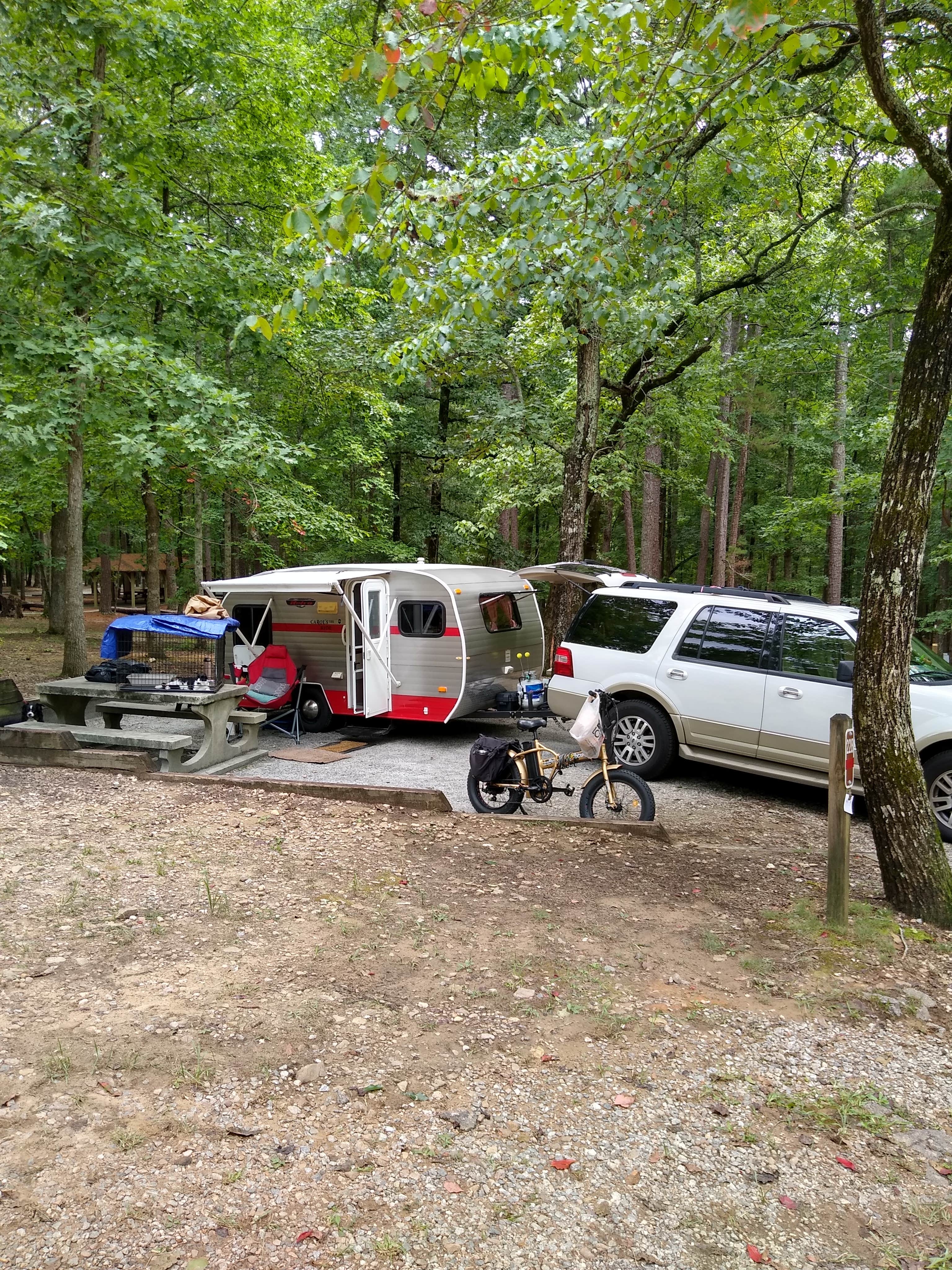 Carol L.'s photo of rv camping at Franklin D Roosevelt State Park Campground near Warm Springs, GA