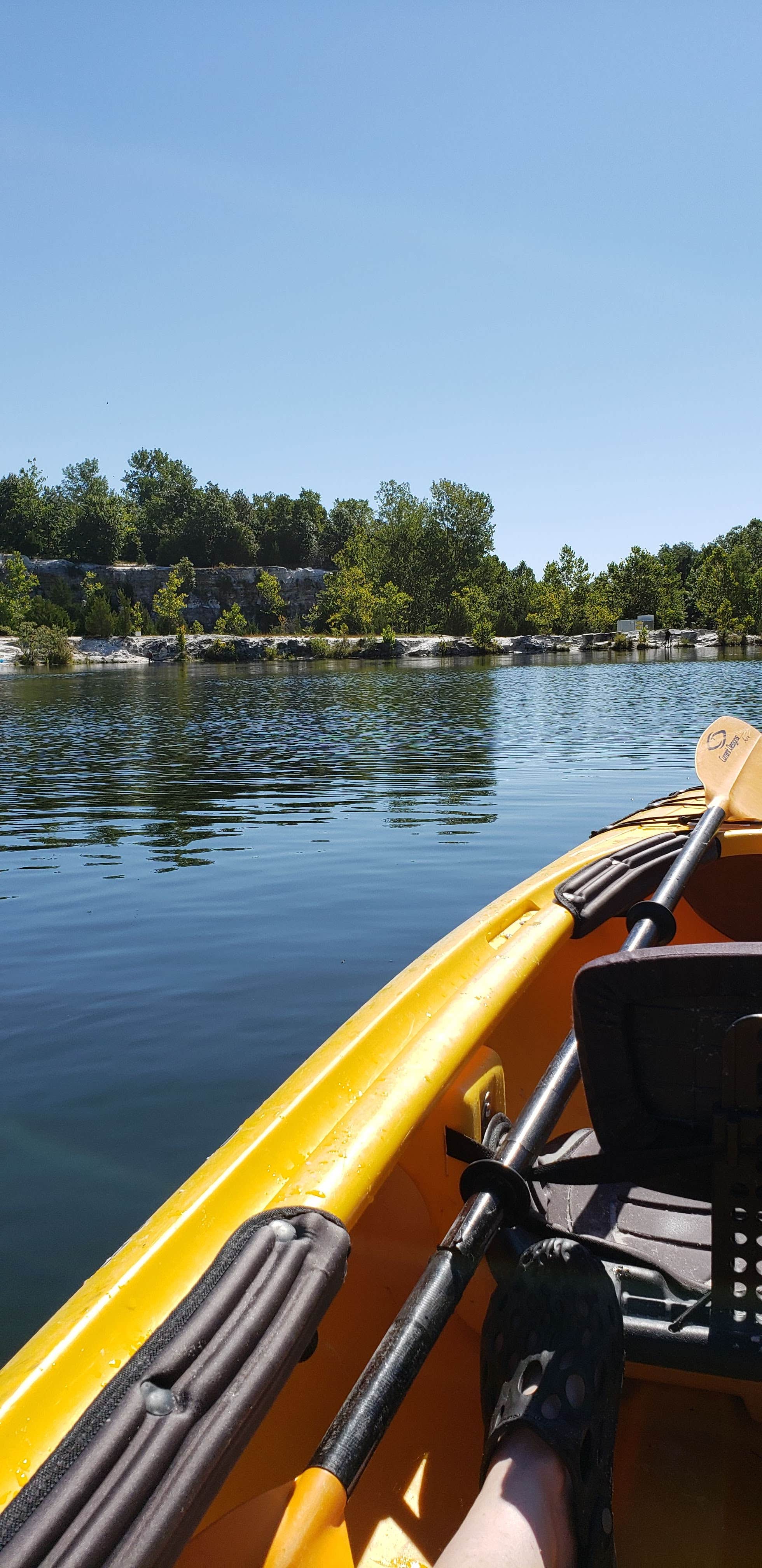 Lake (in rental kayak)