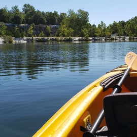 Lake (in rental kayak)