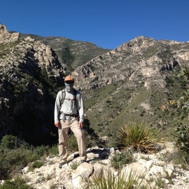 Hiking on the Tejas Trail