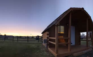 Danielle C.'s photo of a cabin at RJourney Laramie RV Resort (formerly Laramie KOA) in Wyoming