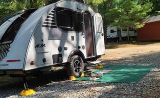 Rebecca S.'s photo of rv camping at Cozy Hills Campground near Hop Brook Lake