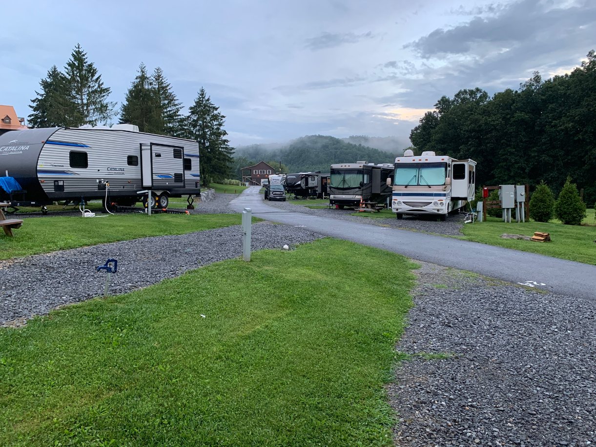Camper-submitted photo at Brushcreek Falls RV Resort near Herndon, WV