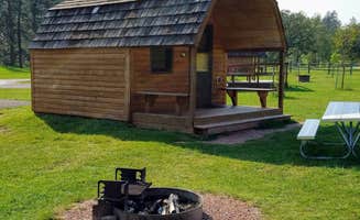 Annell N.'s photo of a cabin at Game Lodge Campground — Custer State Park near Fairburn, SD