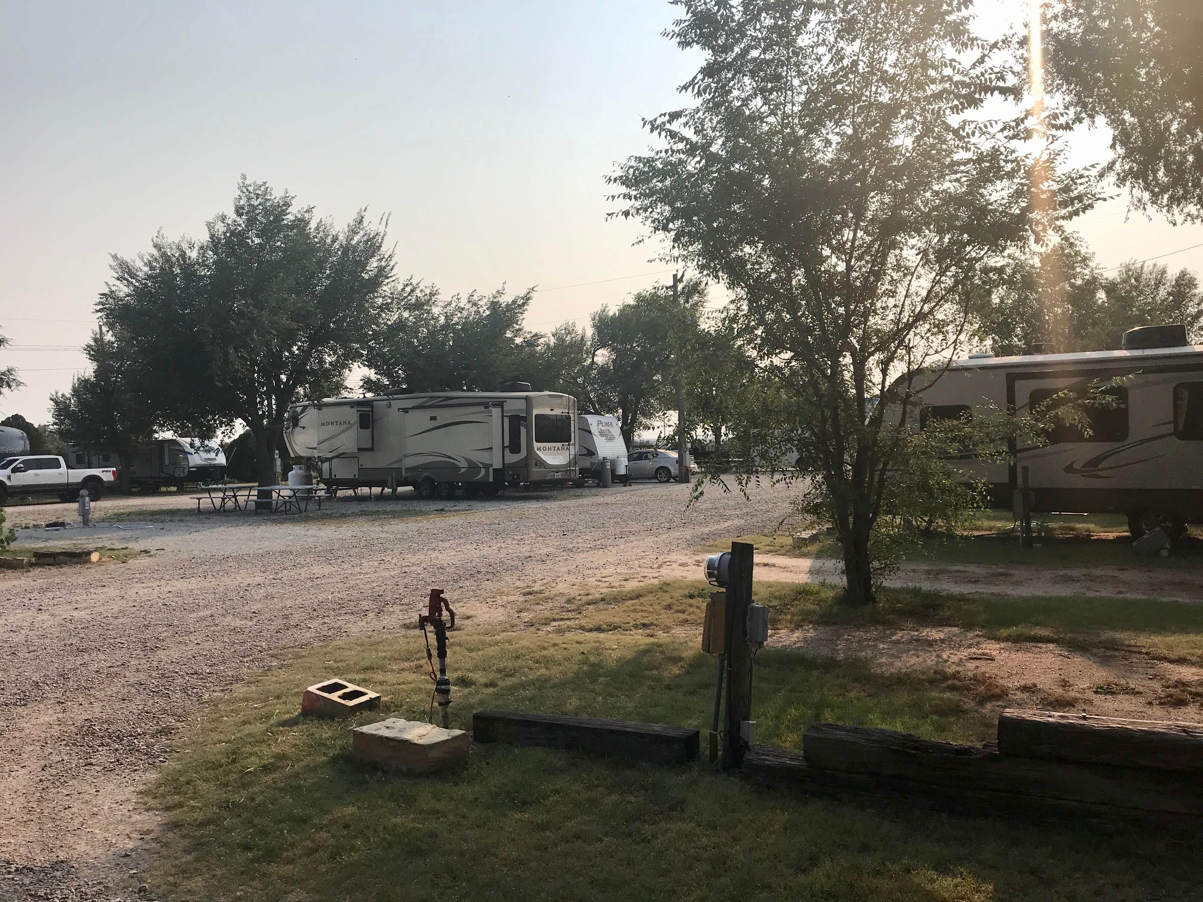 Kelly B.'s photo of rv camping at Gunsmoke RV Park in Kansas