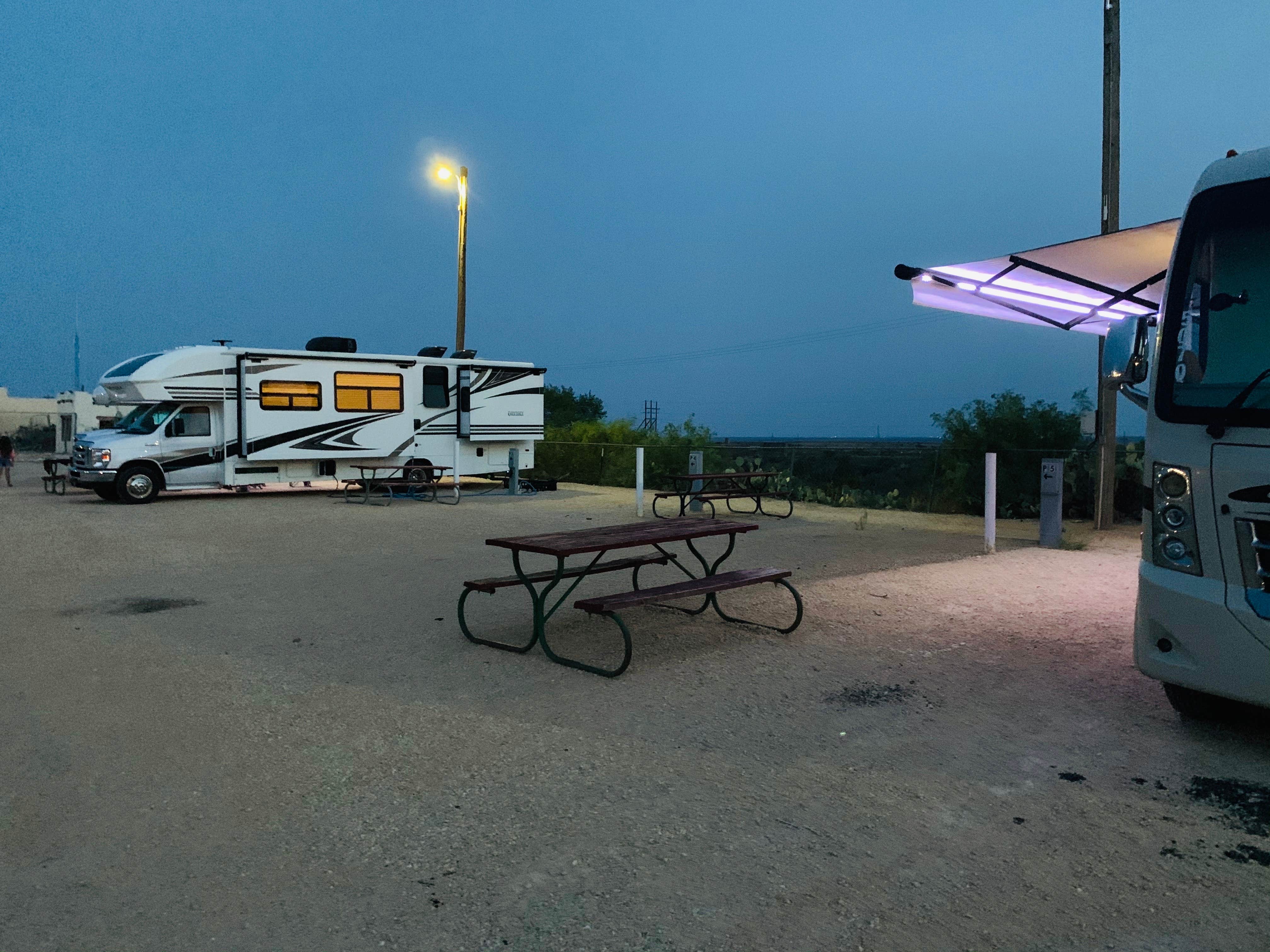 Penélope F.'s photo of rv camping at Whites City RV Park near Carlsbad, NM