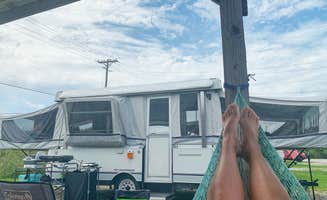 Dusty's photo of tent camping at Onslow Beach Campsites near Richlands, NC