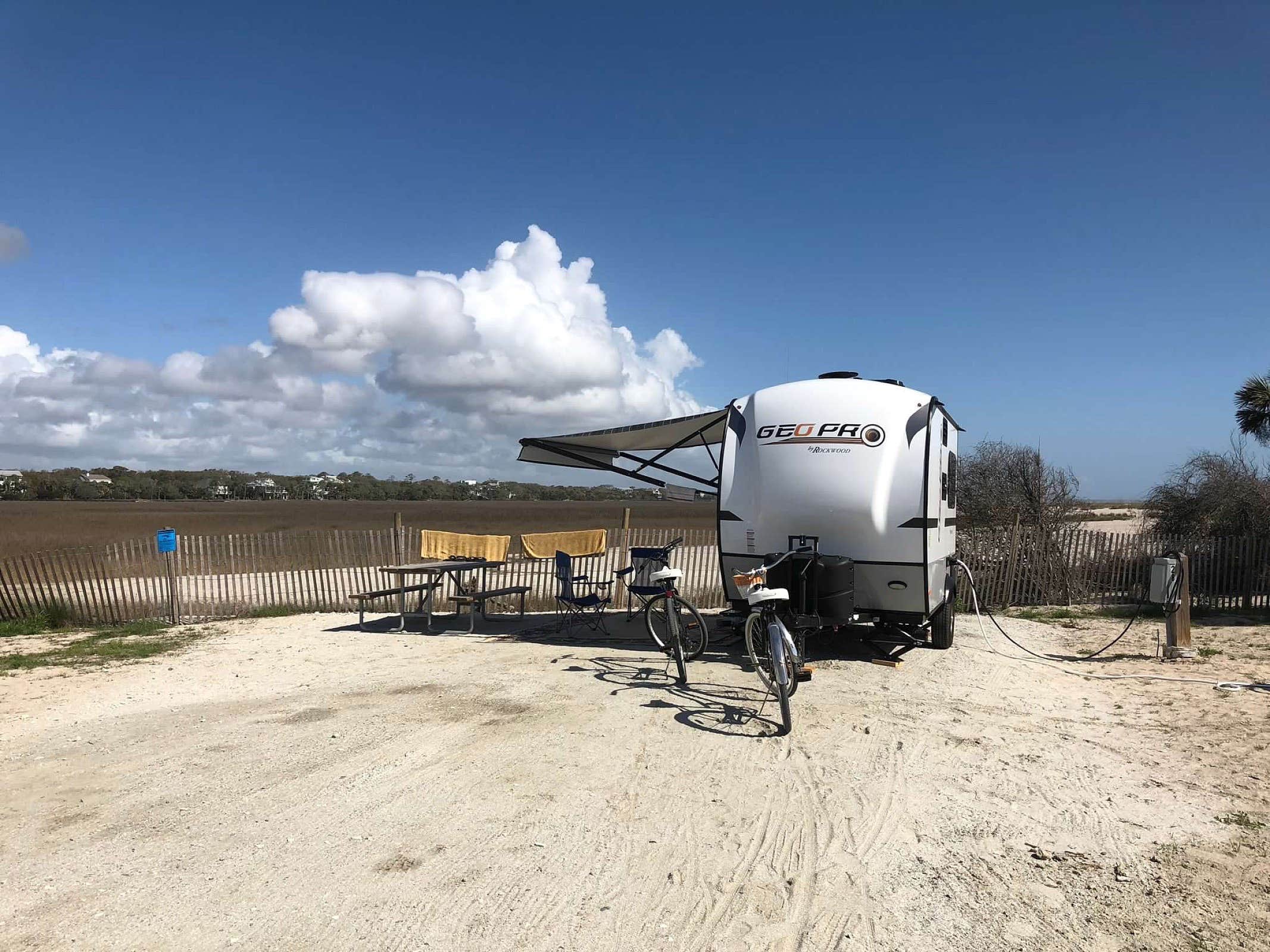 Swanson & Lisa H.'s photo of rv camping at Edisto Beach State Park Campground near Sullivan's Island, SC