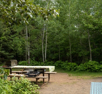 Camper-submitted photo from Baptism River Campground — Tettegouche State Park