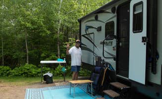 B M.'s photo of rv camping at Baptism River Campground — Tettegouche State Park near Silver Bay, MN