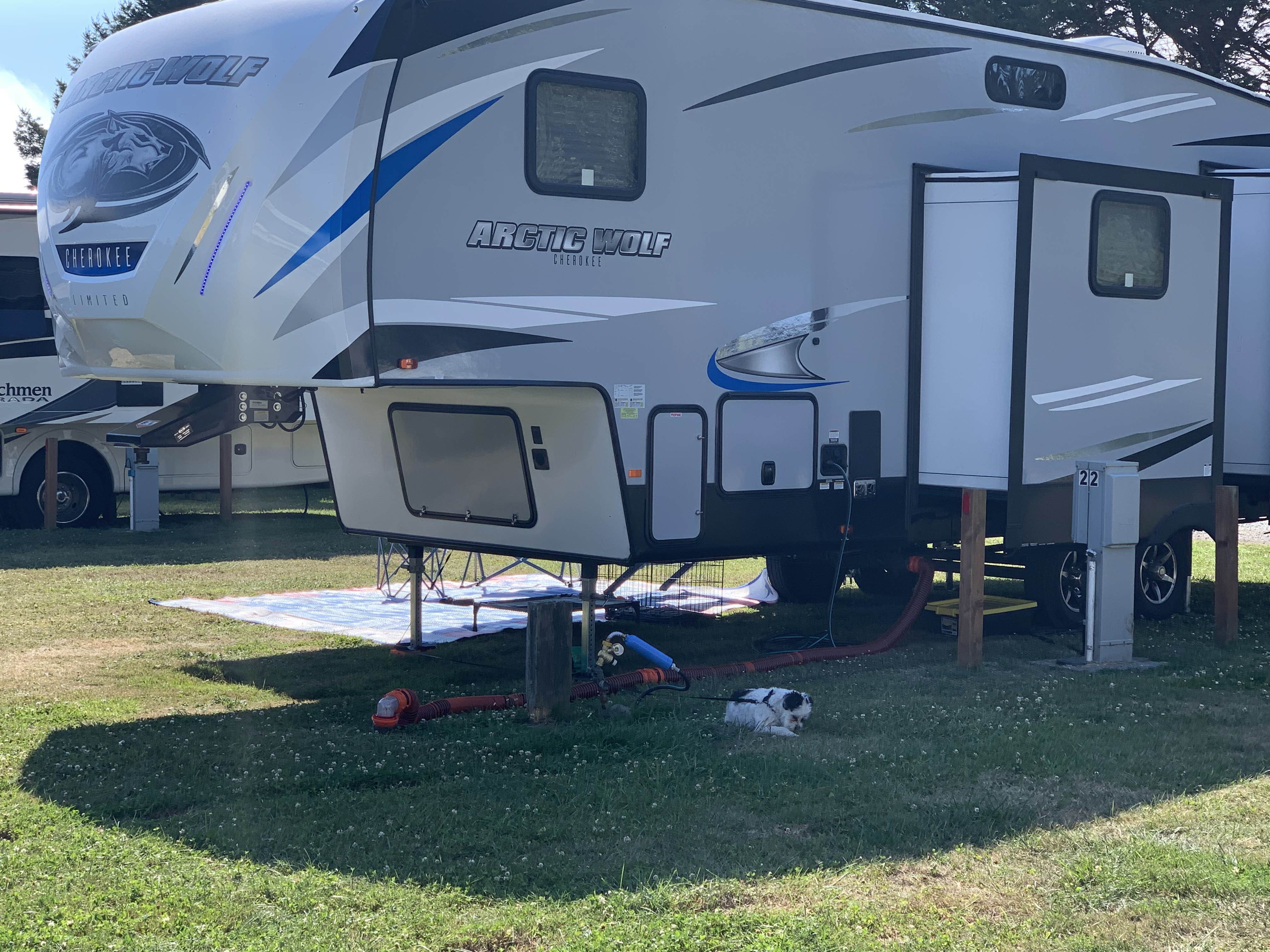 Jennifer T.'s photo of rv camping at Klamath River RV Park near Redwood National Park