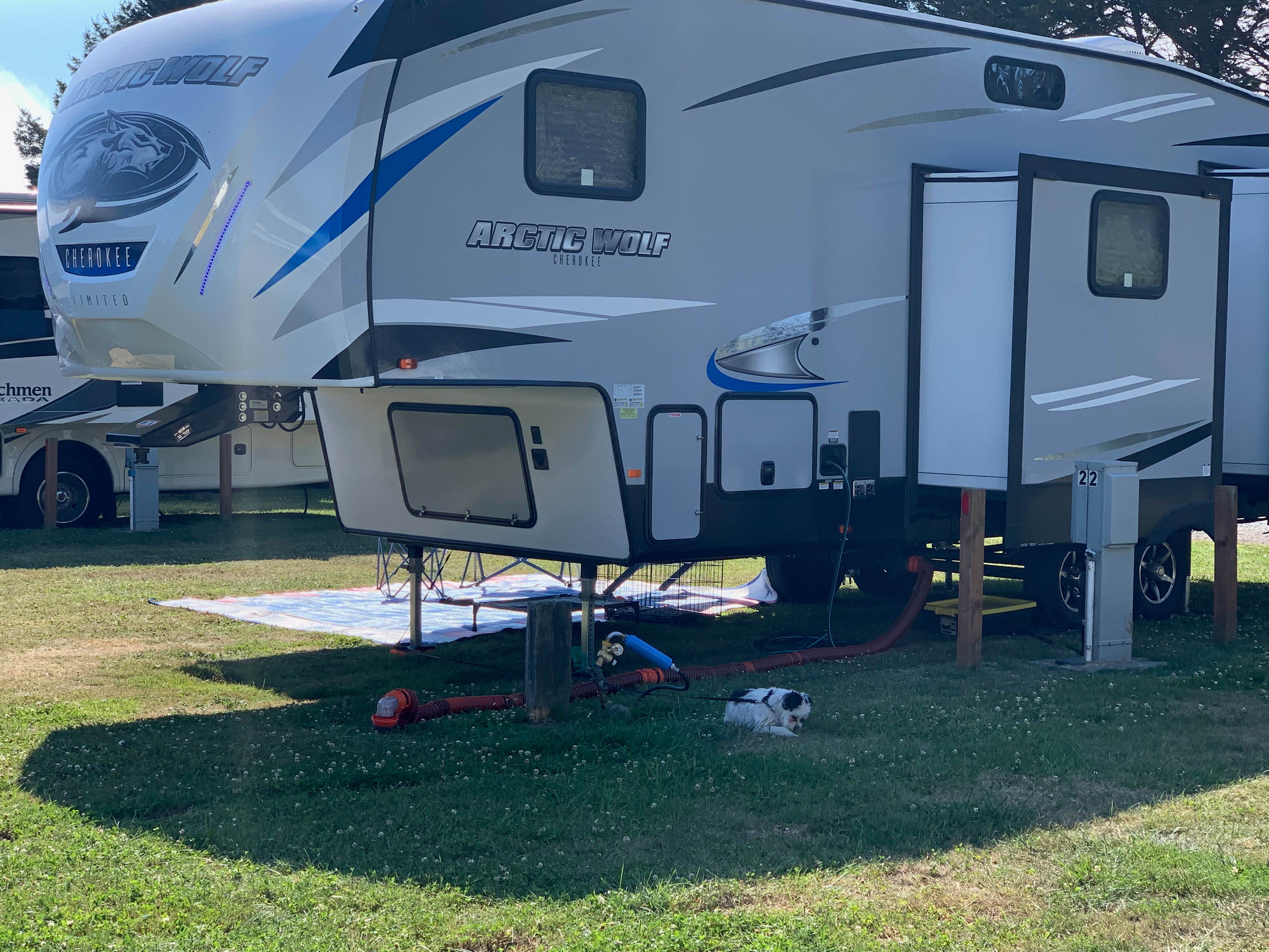 Jennifer T.'s photo of rv camping at Klamath River RV Park near Hoopa, CA