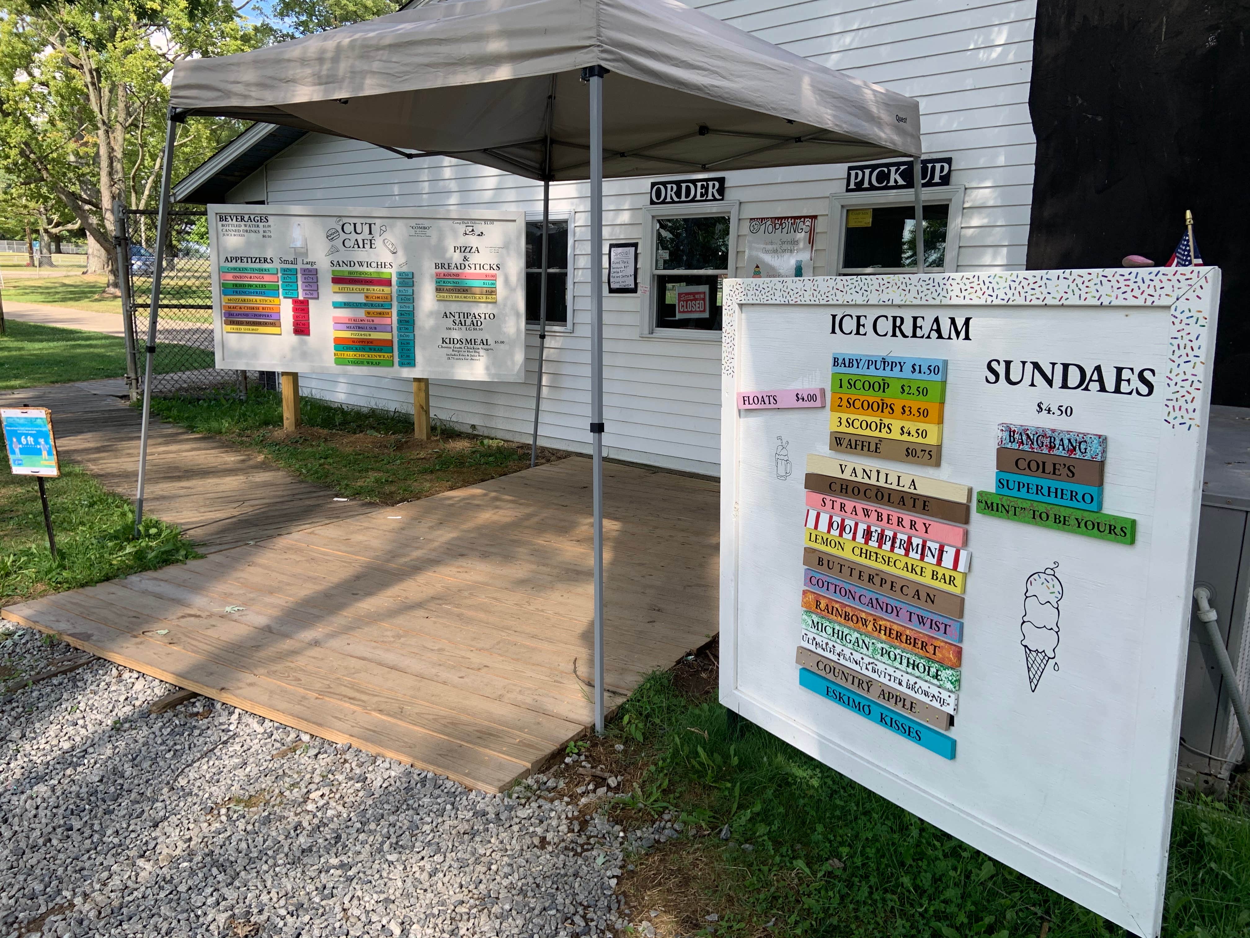 Camper-submitted photo at Cuttys Sunset Camping Resort near Green, OH