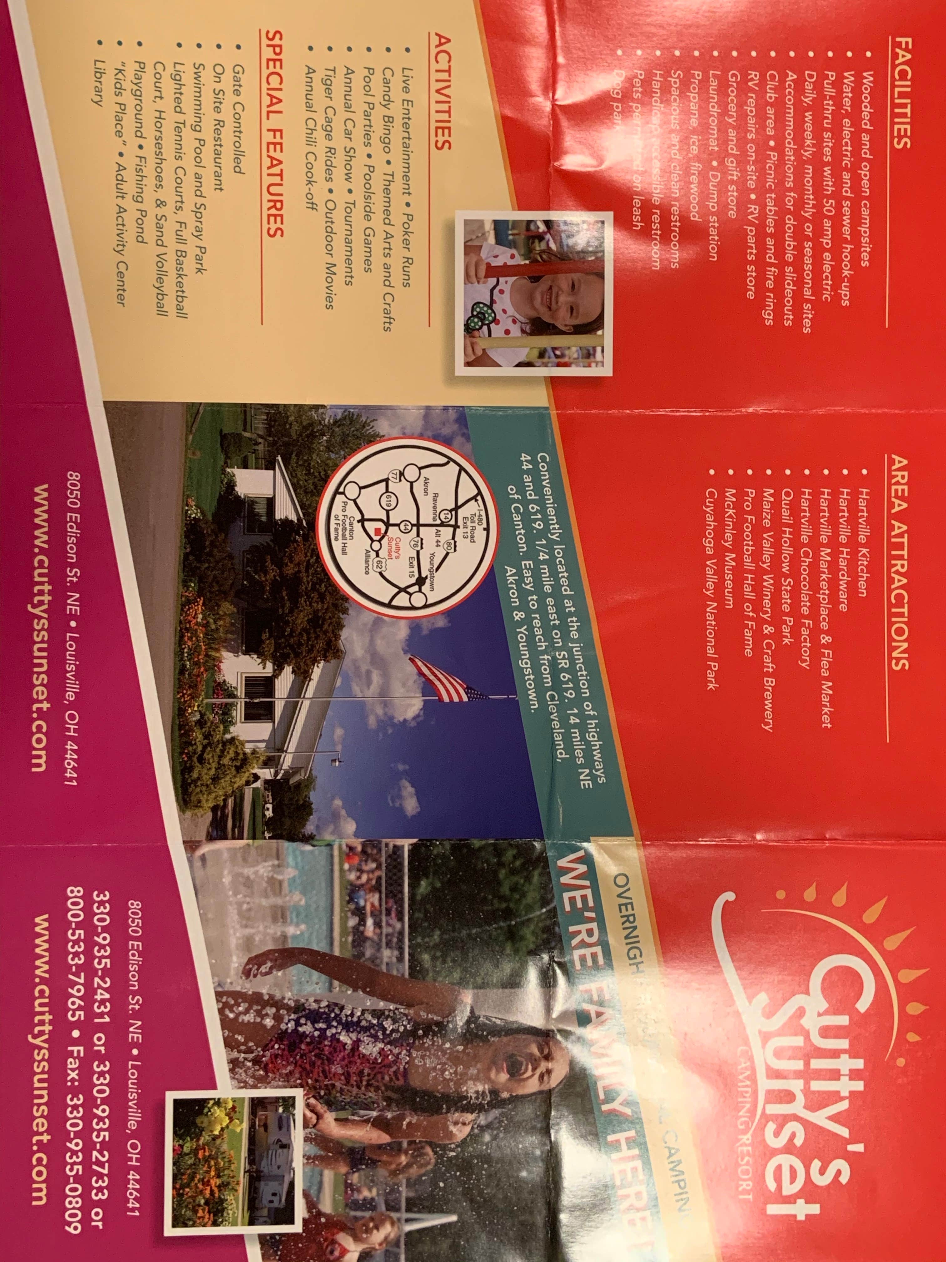 Camper-submitted photo at Cuttys Sunset Camping Resort near Green, OH