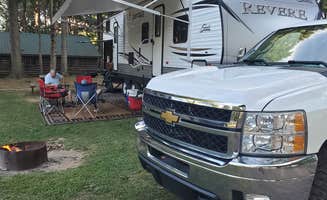 Mike J.'s photo of rv camping at Evergreen Lake Park near Union City, PA