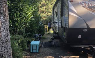 Brian P.'s photo of rv camping at HooDoo's Patio RV Park near Lowell, OR