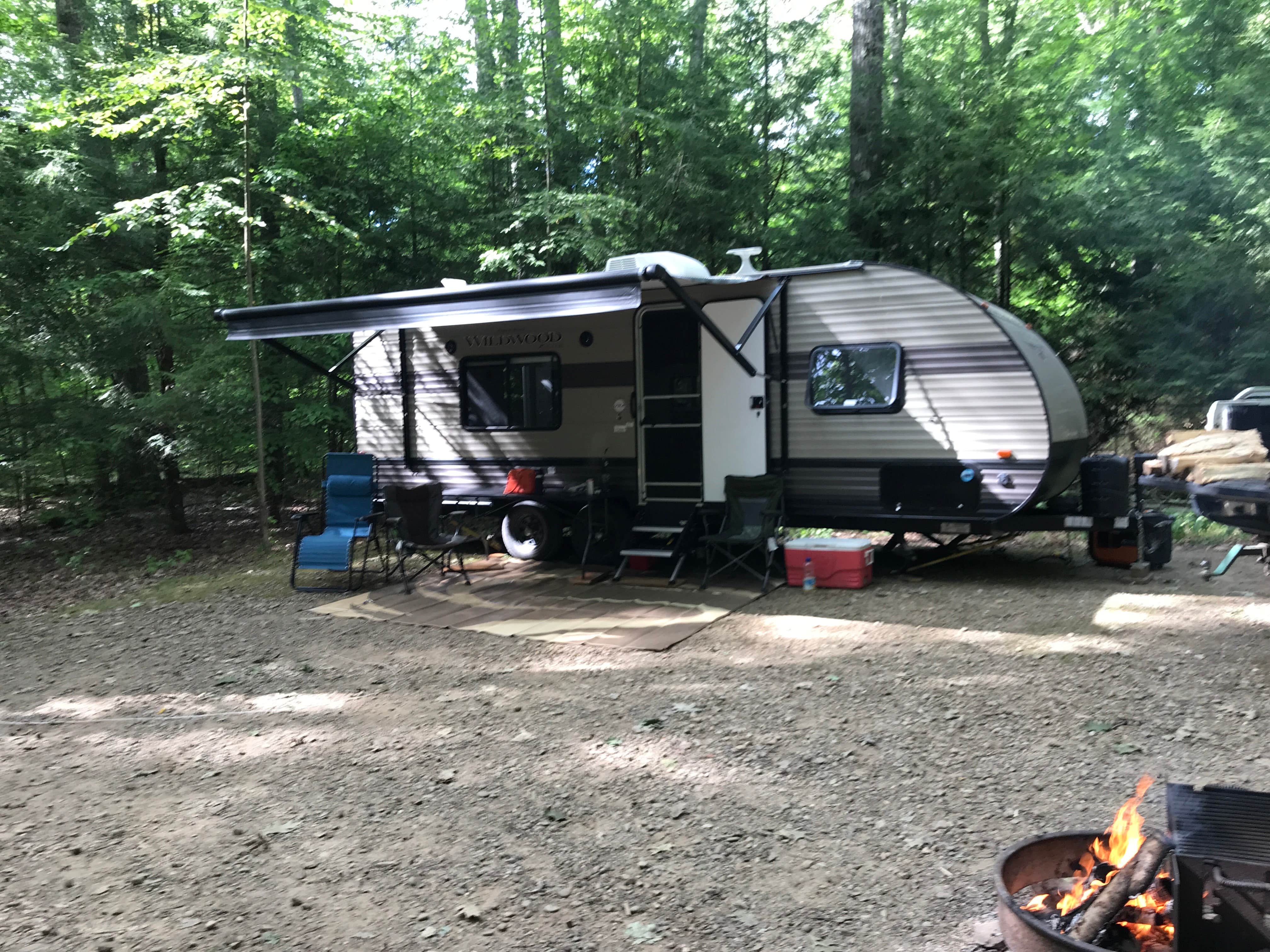 Heather M.'s photo of rv camping at Hearts Content Recreation Area near Oil City, PA